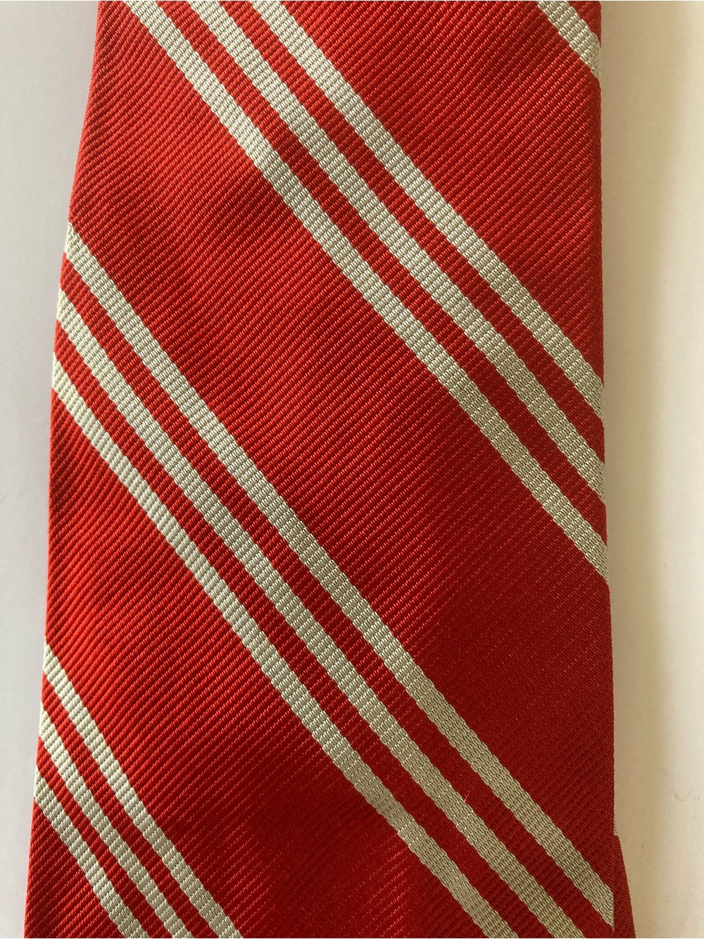 Brooks Brothers Makers Diagonal Striped Vintage Silk Necktie